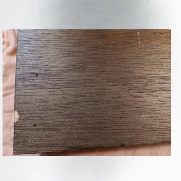 12 x 24 beautiful floral design wood hand painted tray Abide in Me John 15:4 - Picture 10 of 12